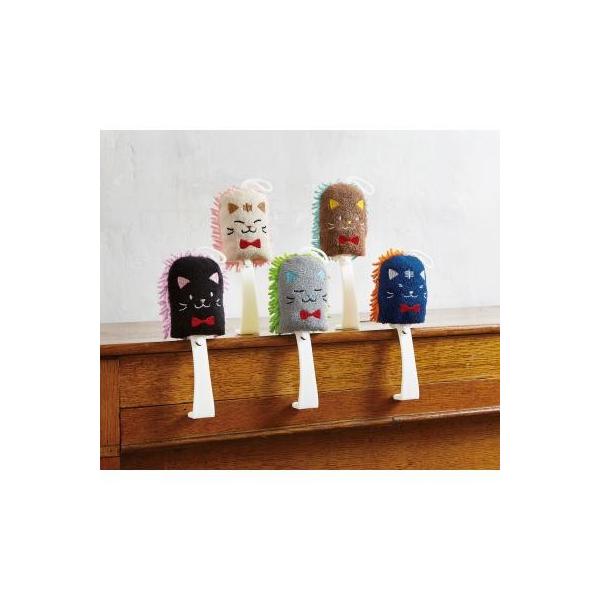 スタンドネコモップ1個入り ブラウン 掃除 公式サイト 猫 ネコ Sns スタンド 綺麗 インスタ映え モップ オシャレ 大人気