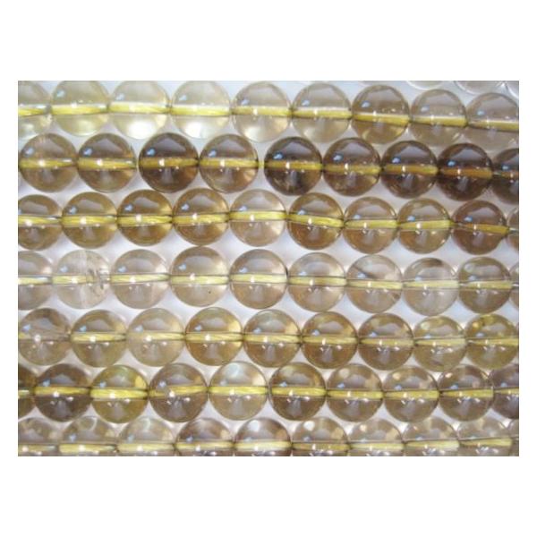 連売り商品 スモーキーシトリン Φ10±0.2mm : 天然石のお店Sun flower