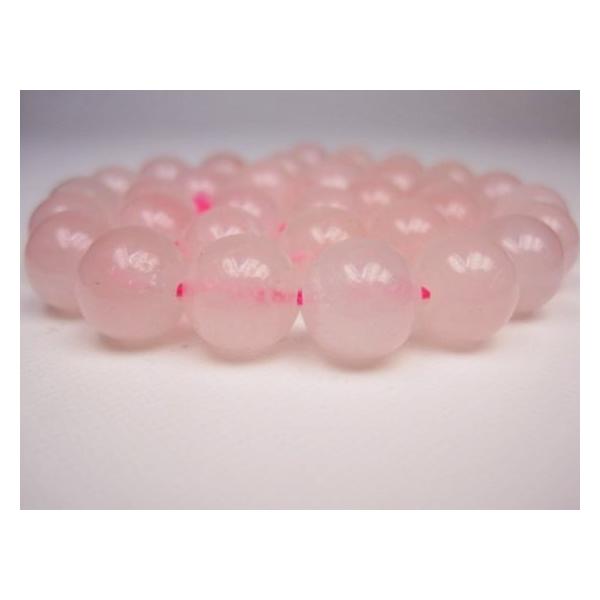 訳あり 連売り商品 ローズクォーツ Φ12.2±0.3mm : 天然石のお店