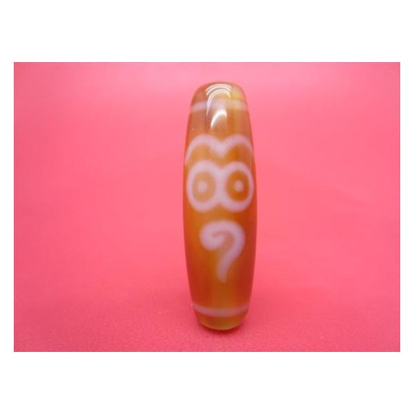 チベット紅玉髄天珠 法相仏眼天珠 カーネリアン 一点物 : 天然石のお店