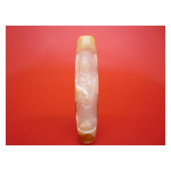 チベット彫刻天珠 龍神観音天珠 約58×13mm 一点物 : 天然石のお店Sun
