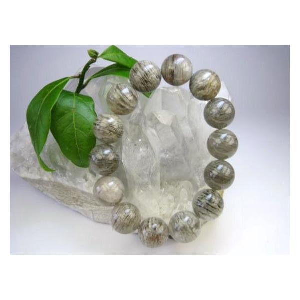 ブレスレット 千層ガーデンクォーツ 品質AA Φ16.7±0.2mm 一点物