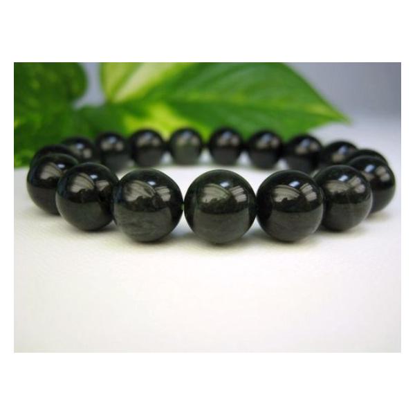 ブレスレット グリーンルチルクォーツ 品質AAA Φ11±0.2mm 一点物