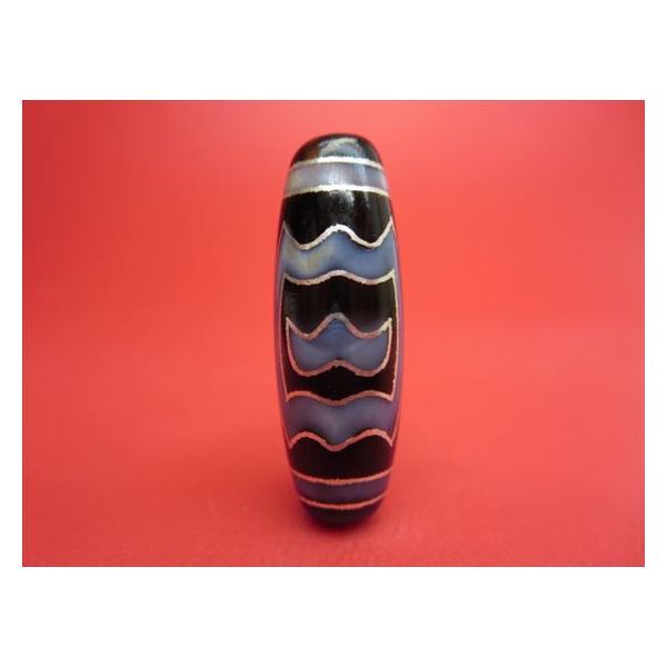 チベット銀線天珠 大鵬鳥天珠 馬蹄痕 一点物 : 天然石のお店Sun flower