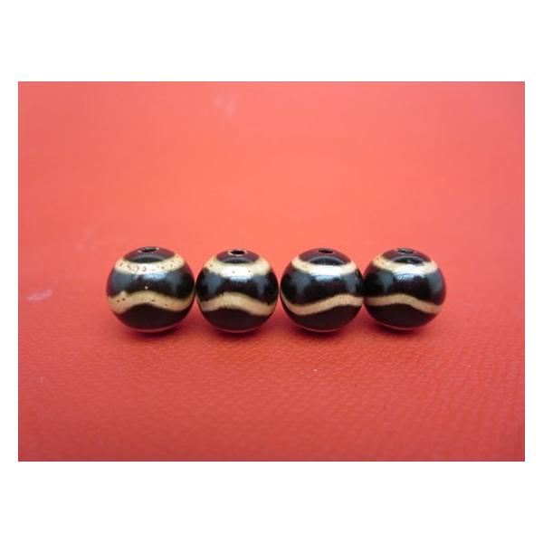 チベット天珠 水紋天珠 Φ10.2±0.2mm