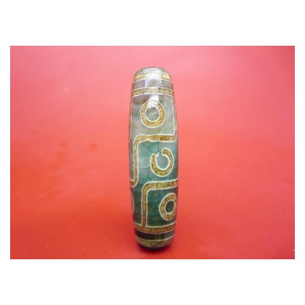 チベット高級龍紋天珠 逆九眼天珠 約55×16mm 一点物 : 天然石のお店Sun