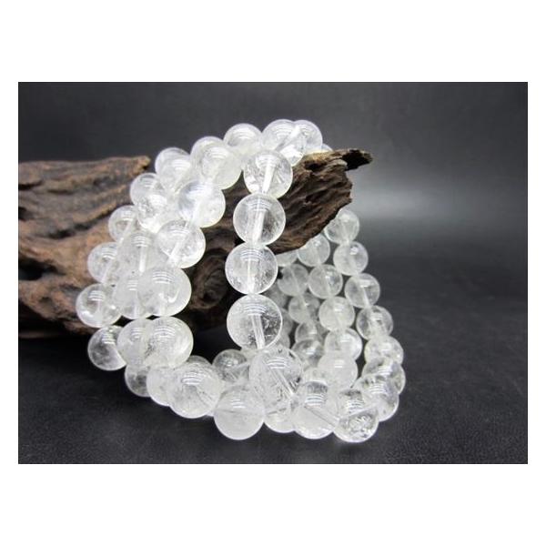 ブレスレット レムリアンシード水晶 品質AAA Φ11-11.8mm : 天然石の