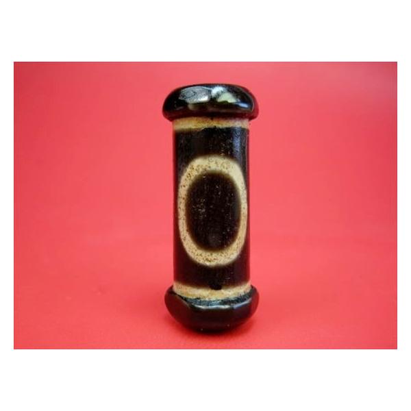 マニ車天珠 ◇二眼天珠マニ車◇天珠×密教法具◇開運＆魔除けの良好な組み合わせ