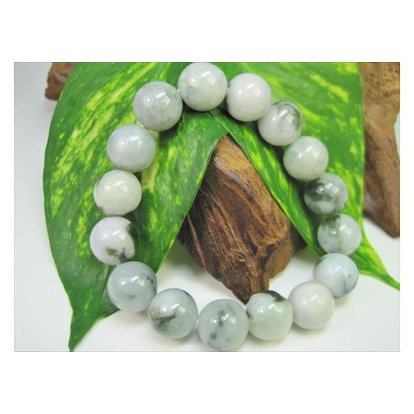 ブレスレット マーブル翡翠 ジェダイト Φ13.5±0.2mm 鑑別書付き