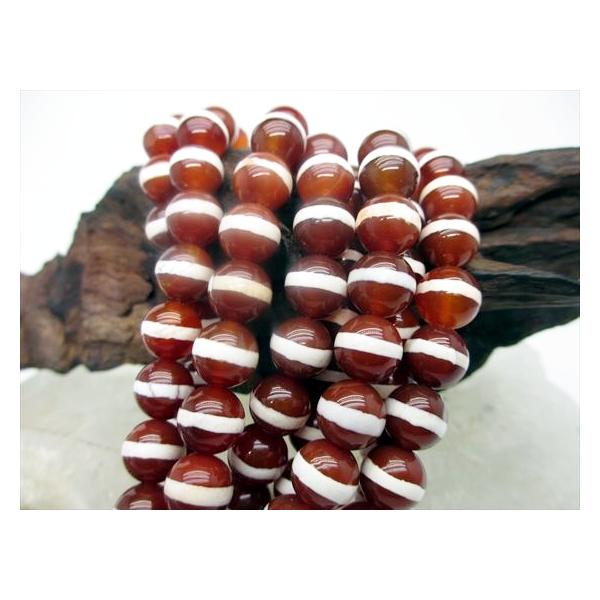 連売り商品 薬師天珠 レッド Φ10±0.2mm : 天然石のお店Sun flower