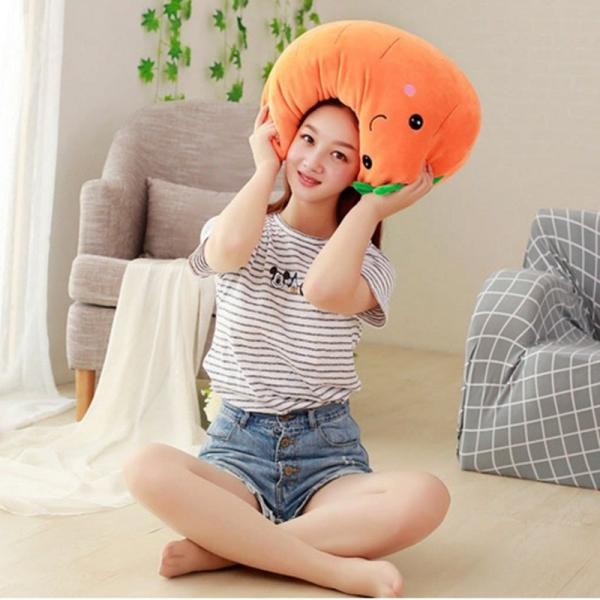 ぬいぐるみ 添い寝枕 抱き枕 ふわふわ枕 野菜クッション にんじん 子供の日 彼女 誕生日 クリスマスプレゼント うたた寝 父の日 母の日 プレゼント Buyee Servicio De Proxy Japones Buyee Compra En Japon