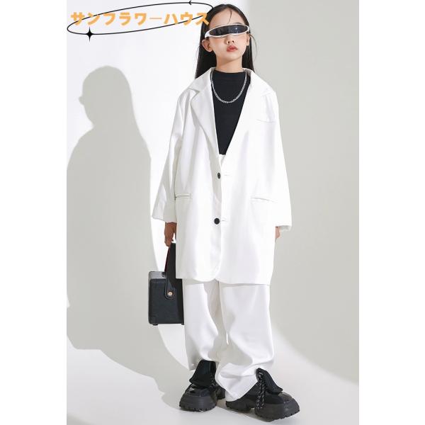 子供 女の子 男の子 キッズ ダンス 衣装 キッズダンス衣装 トップス 長袖  ボタン おしゃれ ヒップホップ hiphop kpop 韓国 ストリート