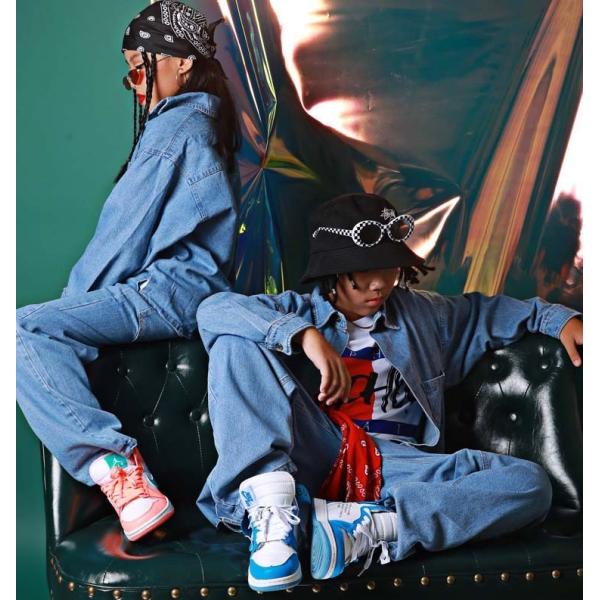 キッズダンス衣装 ヒップホップ キッズ ダンス衣装 セットアップ Hiphop デニム 子供 デニムシャツ デニムパンツ ジャケット ズボン ステージ 衣装 練習着 Buyee Buyee Japanese Proxy Service Buy From Japan Bot Online