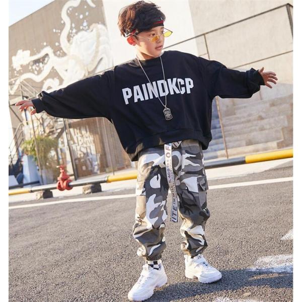 キッズダンス衣装 ヒップホップ キッズ ダンス衣装 迷彩パンツ ダンストップス 長袖 ミリタリー 迷彩ズボン ジャズダンス 子供 Hiphop 練習着 Buyee Buyee 提供一站式最全面最專業現地yahoo Japan拍賣代bid代拍代購服務 Bot Online
