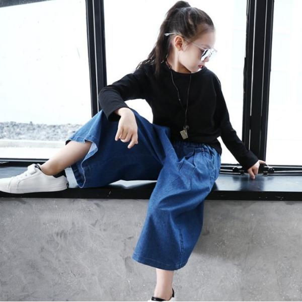 子供服 上下セット ワイドパンツ 長袖 女の子 キッズ服 デニムパンツ 9分丈 ガウチョパンツ 韓国子供服 可愛い おしゃれ 1 130 140 150 160cm Buyee 日本代购平台 产品购物网站大全 Buyee一站式代购 Bot Online