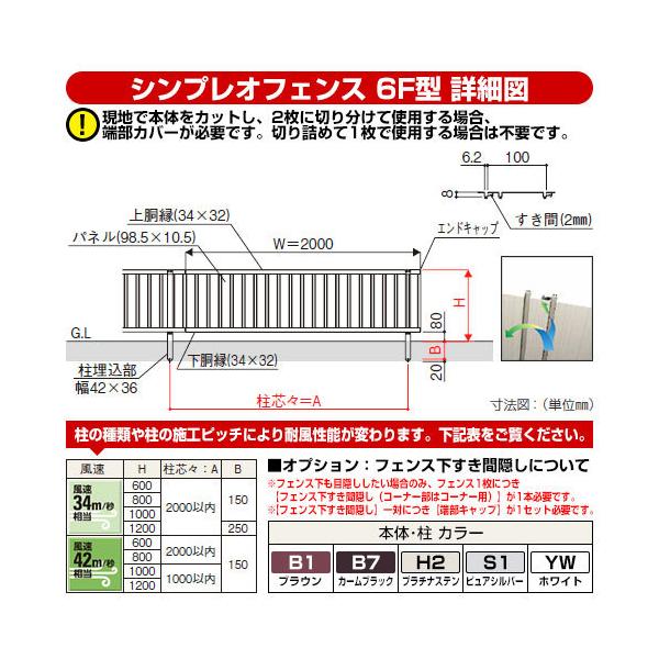 アルミフェンス 囲い シンプレオフェンスT2型 H1000タイプ T100 フェンス本体のみ YKKap 自由柱施工 たて格子(16本)タイプ HFE- T2 送料別 /【Buyee】 アルミフェンス 囲い シンプレオフェンスT2型 H1000タイプ T100 フェンス本体のみ YKKap 自由柱施工 たて格子(16本)タイプ HFE- T2 送料別 /【Buyee】