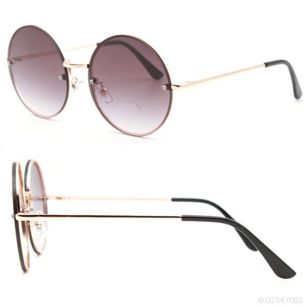 ラウンドサングラス バックリム グラデーションレンズ 大きな丸 Uvカット ビッグフレーム レディース メンズ ファッション おしゃれ かわいい Buyee Buyee 일본 통신 판매 상품 옥션의 대리 입찰 대리 구매 서비스