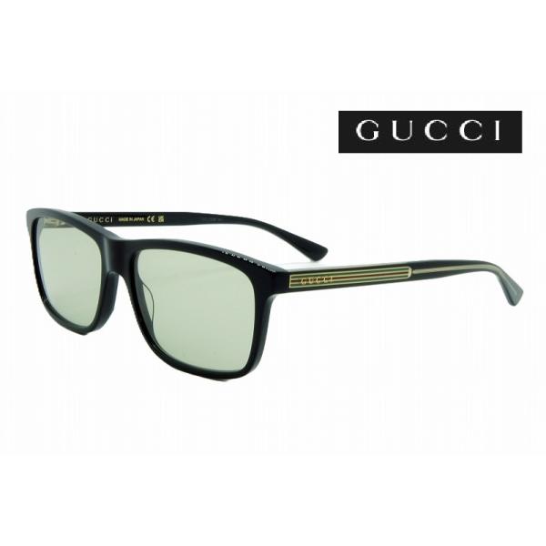 サングラス GUCCI グッチカスタムサングラス GG0384O-004 (57SIZE) MOSSGREEN 可視光線透過率47％  メンズ レディス 海外直輸入品 あすつく