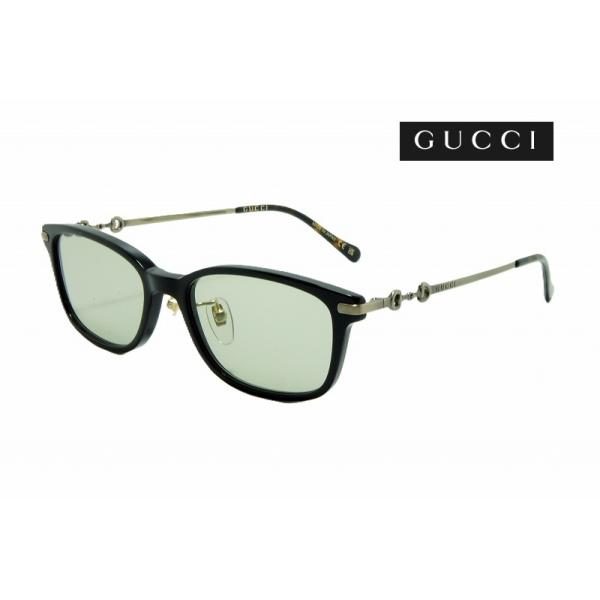 サングラス GUCCI グッチ カスタム サングラス GG1129oj-001 (52SIZE) MOSS GREEN 可視光線透過率47％メンズ レディス グッチ国内正規品にCRレンズ装着あすつく