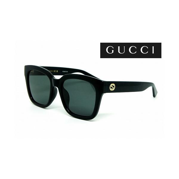 GUCCI グッチサングラス GG1338SK-001(54SIZE)  BLACK  アジアンフィッティング メンズ レディス 国内正規品 あすつく