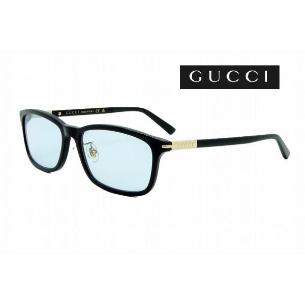 サングラス GUCCI グッチ カスタム サングラス GG1506OJ-001 (55SIZE) BLUE 可視光線透過率75％ メンズ レディス グッチ国内正規品にCRレンズを装着 あすつく