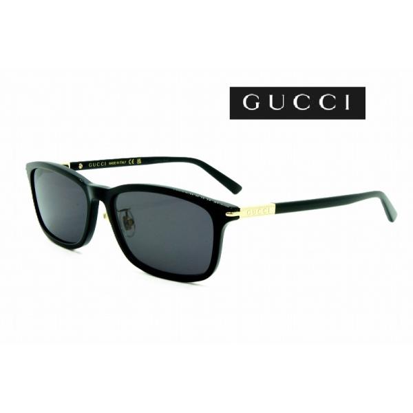 サングラス GUCCI グッチ カスタム サングラス GG1506OJ-001 (55SIZE) SUPER BLACK可視光線透過率10％メンズ レディス グッチ国内正規品にCRレンズ装着 あすつく