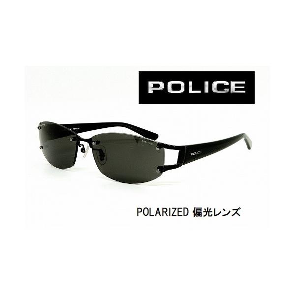 POLICE ポリスサングラス SPLC60J-530P DRIVER 偏光レンズ POLARIZED チタン メンズ レディス 国内正規品 あすつく
