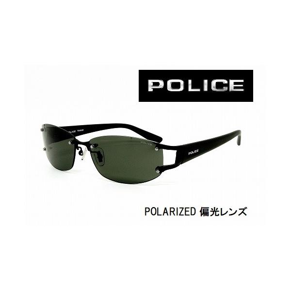 POLICE ポリスサングラス SPLC60J-531P DRIVER 偏光レンズ POLARIZED チタン メンズ レディス 国内正規品 あすつく