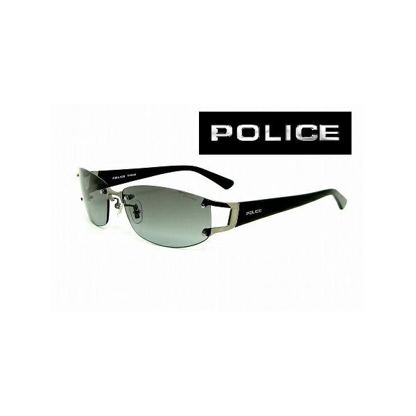 POLICE ポリスサングラス SPLC60J-568N DRIVER チタン メンズ レディス あすつく国内正規品