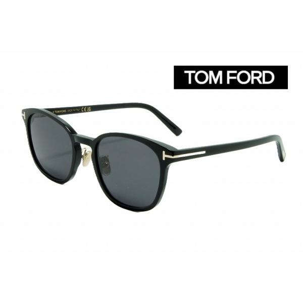 TOMFORD トムフォード カスタム サングラス TF5997KB-001(52SIZE) SUPER BLACK 可視光線透過率10％  アジアンフィット メンズ レディス 輸入品にCRレンズ装着
