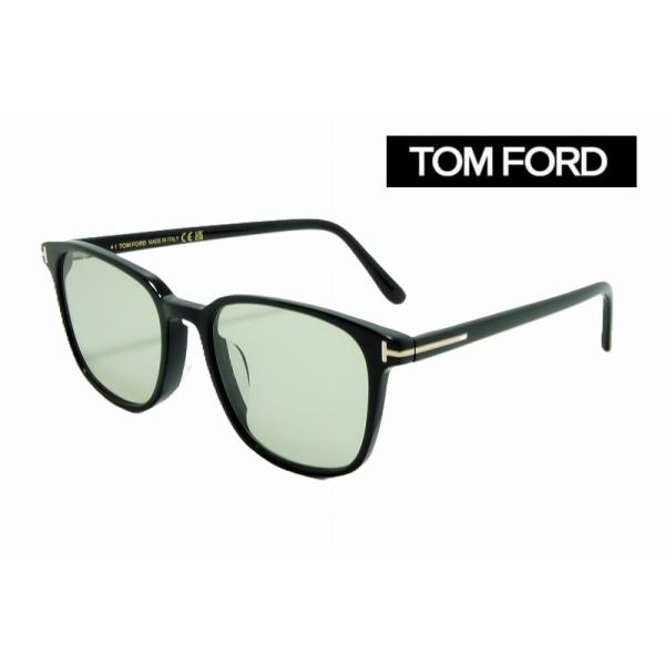 TOMFORD トムフォード カスタム サングラス TF6156KB-001(52SIZE) MOSSGREEN 可視光線透過率47％  アジアンフィット メンズ レディス 輸入品にCRレンズ装着
