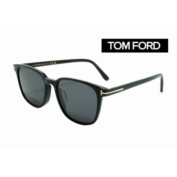 TOMFORD トムフォード カスタム サングラス TF6156kB-001(52SIZE) SUPER BLACK 可視光線透過率10％  アジアンフィット メンズ レディス 輸入品にCRレンズ装着