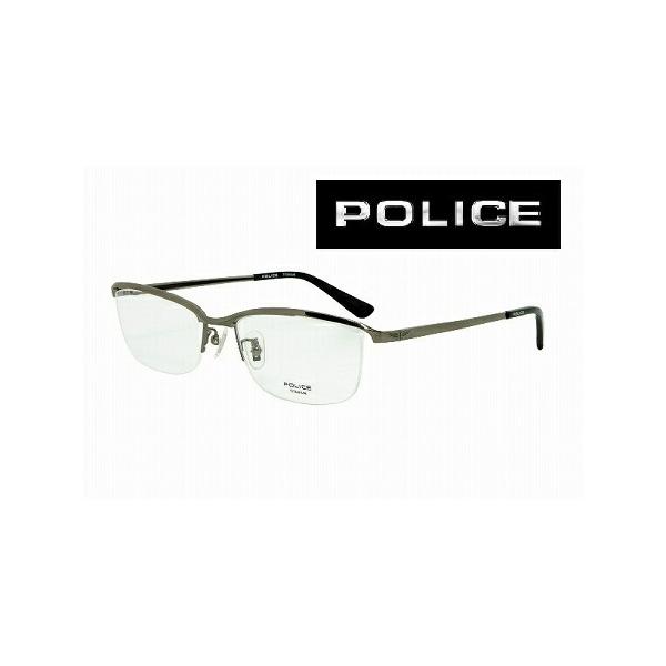 POLICE 眼鏡フレーム VPLD60J-568 2021年NEWモデル 国内正規品  チタン メンズ レディス あすつく