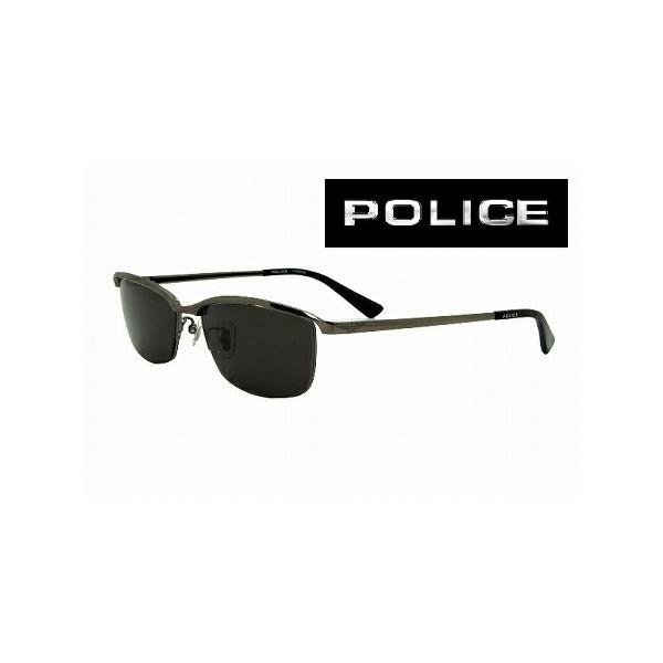 POLICE カスタムサングラス VPLD60J-568 SUPERBLACK 2021年NEWモデル チタン 国内正規品 メンズ レディス あすつく