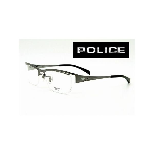 POLICE 眼鏡フレーム VPLD77J-568 2020秋モデル チタン 国内正規品 メンズ レディス あすつく