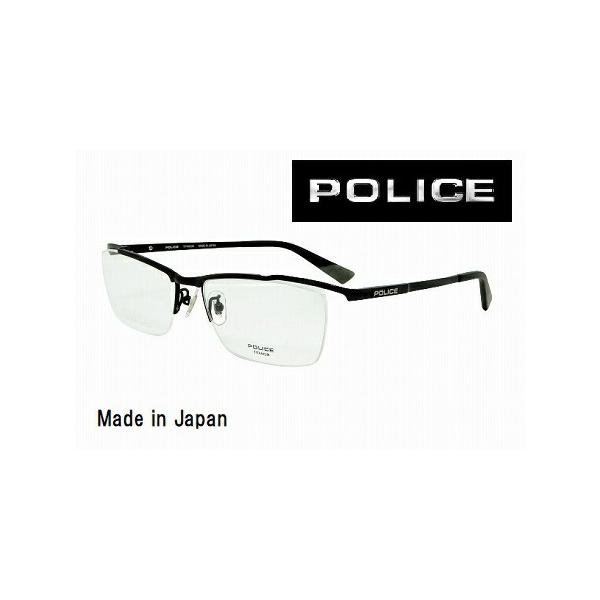POLICE 眼鏡フレーム VPLE11J-531 2021年NEWモデル MADE IN JAPAN チタン 国内正規品 メンズ レディス あすつく