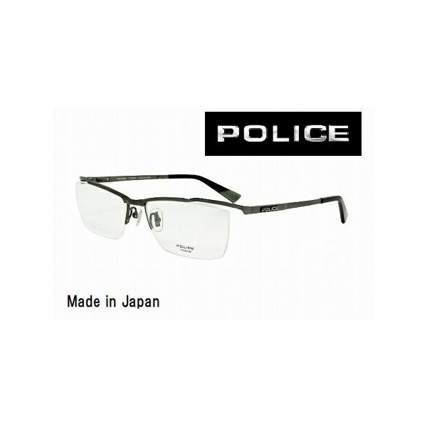 POLICE 眼鏡フレーム VPLE11J-568 2021年NEWモデル MADE IN JAPAN チタン 国内正規品 メンズ レディス あすつく