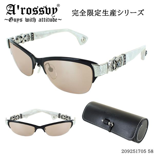 サングラス メンズ A'rossvy ロズヴィー 日本製 209251705 ブランド