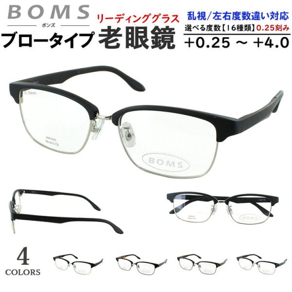 度付きメガネ サーモントブロー スクエア 薄型非球面レンズ 度入り 度