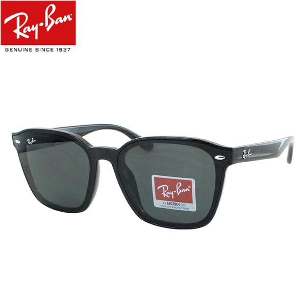 【RB4392D-60187-66】レイバン サングラス ブラック 正規品 Ray-Ban（レイバン） サングラス RB4392D 601/87 66 大きめレンズ