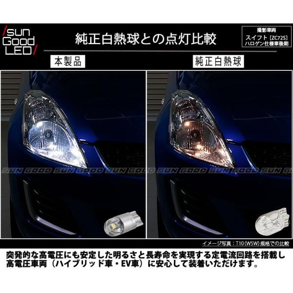 スズキ スイフト Zc72s 後期 ハロゲン仕様車ポジションランプ用 T10 Philips Lumileds製led搭載 ドーム型拡散レンズ Ledバルブ 白 6500k 2個 実車装着確認済み Buyee Buyee บร การต วกลางจากญ ป น ซ อจากประเทศญ ป น