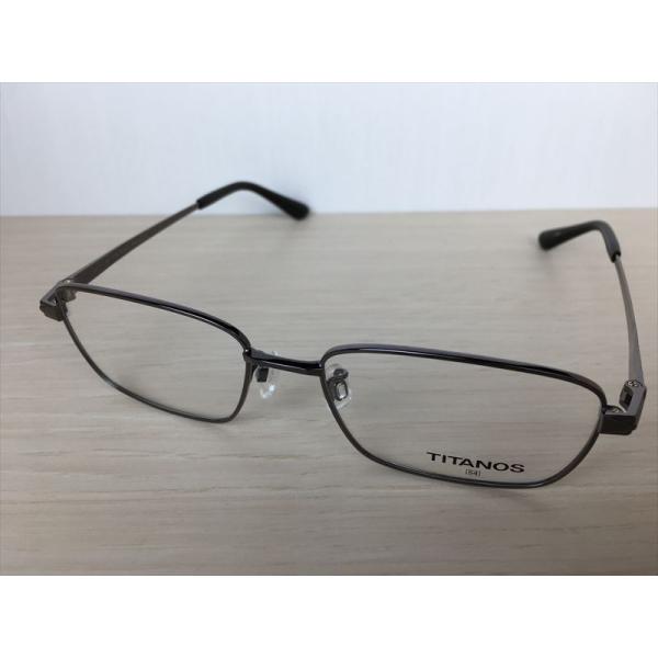 TITANOS（チタノス） メガネフレーム 54サイズ 新品 : サングラッシー