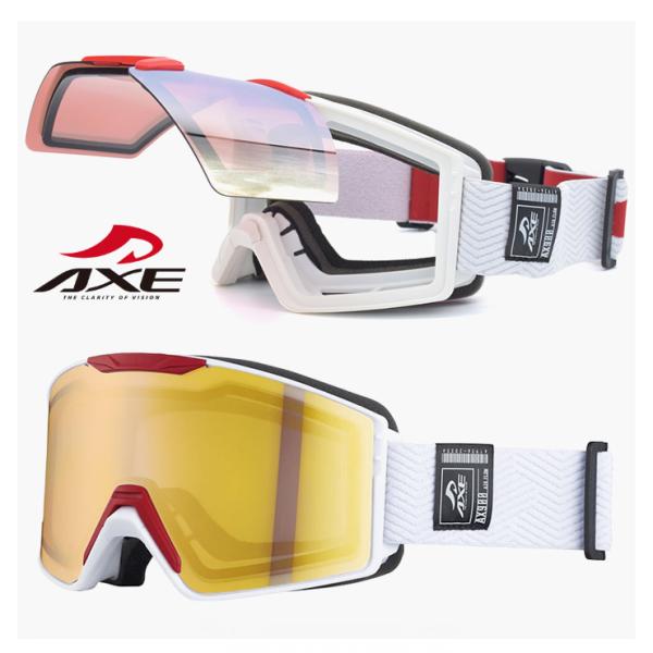 AXE スノー ゴーグル ax900 WCM WT アックス ax900-wcm メンズ
