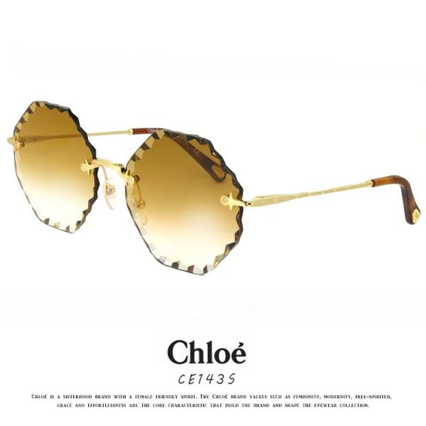 Chloe クロエ サングラス CE143S 837 58mm アジアンフィット