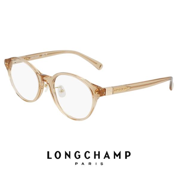 LONGCHAMP ヴィンテージフレーム+度入り薄型レンズ+カラーレンズ 未使用 LONGCHAMP（ロンシャン） 【 度付き 対応 無料 】 レディース メガネ