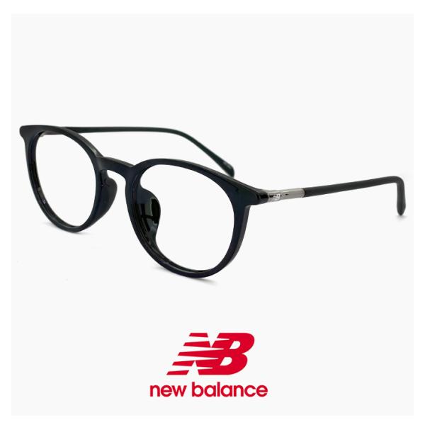 【新品】 ニューバランス メガネ nb09374x-2 new balance newbalance 眼鏡 ユニセックス モデル メンズ レディース nb09374x ブラック 黒 黒縁 黒ぶち ボストン 型 フレーム ブランド スポーツ sunhat_r-newbalance-nb09374x-2