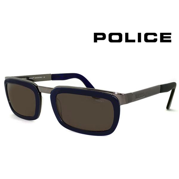 ヴィンテージ POLICE サングラス 赤 POLICE サングラス【愛眼別注】（度なし）SPLE42J WIND 583X