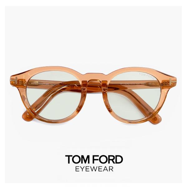 【新品】 トムフォード サングラス メンズ TF1123-D 26e ライトカラー 薄い色 レンズ uvカット TOM FORD tomford FT1123-D/S tf1123d ft1123 ラウンド ボストン 型 大きいサイズ 大きめ ワイド 幅広 アジアンフィット モデル ライト ブラウン 透明 クリア フレーム TOM FORD EYEWEAR トムフォード サングラス FT1123-D 45a メンズ