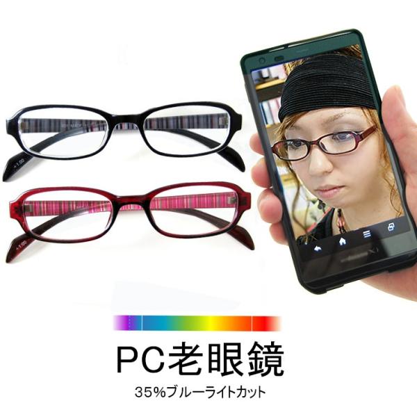 老眼鏡 ブルーライトカット Pc老眼鏡 パソコン用 メガネ 眼鏡 度付き 眼精疲労 予防 近用 透明 クリア スマートｐｃ 1 00 3 50 人気 Buyee Buyee Japanese Proxy Service Buy From Japan Bot Online