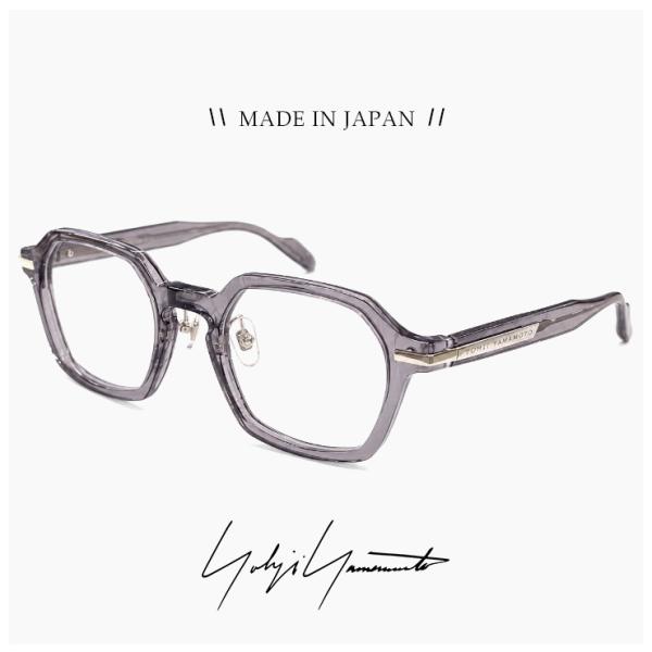 【新品】 ヨウジ ヤマモト メガネ 日本製 19-0114 2 c02 Yohji Yamamoto 鯖江 メンズ 眼鏡 ブランド ヘキサゴン 型 アセテート フレーム  クリアグレーマーブル カラー ダミーレンズ発送 Yohji Yamamoto（ヨウジヤマモト） ヨウジ ヤマモト メガネ 日本製 19